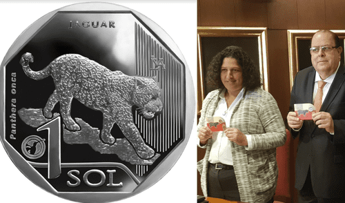 Estas son las características de la nueva moneda de 1 sol alusiva al jaguar [VIDEO]