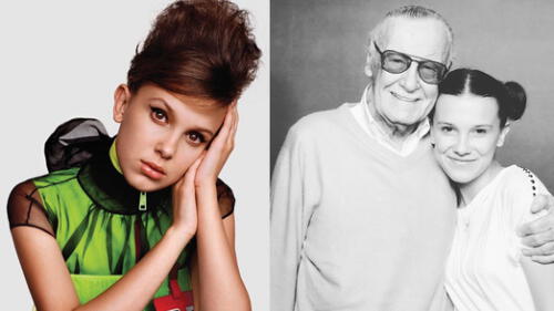 Millie Bobby Brown dedica tierna nota a Stan Lee tras enterarse de su muerte [FOTO]