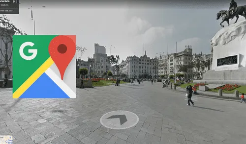 Google Maps: Detalle captado en la Plaza San Martín sorprende a usuario