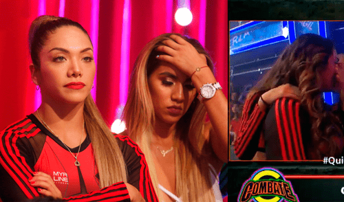 Isabel Acevedo llora en vivo en ‘Combate’ tras críticas de compañero [VIDEO]