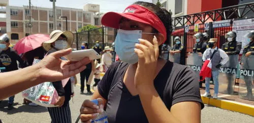 Magali Layme, madre de la adolescente asesinada Noemí. Foto: La República Magali Layme, madre de la adolescente asesinada Noemí