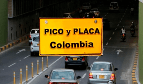 Colombia – Pico y Placa Colombia – Pico y Placa