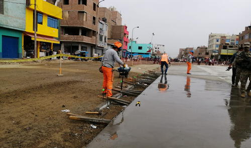 obras av. Pucará