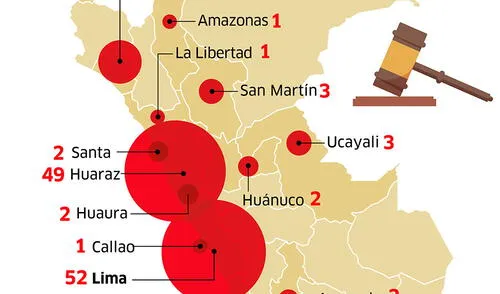 Demandas ante el Poder Judicial por cambio de sexo [INFOGRAFÍA]