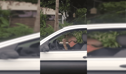 YouTube Viral: Abuelo metalero sorprende por su inusual forma de manejar [VIDEO]