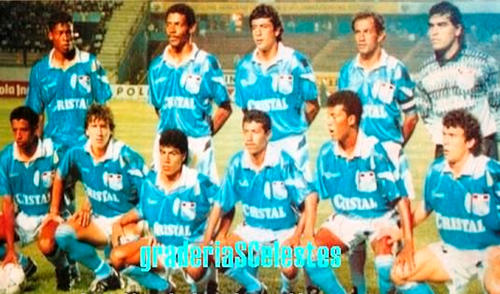 Percy Olivares, Luis Ávila, Martín Duffo, Pedro Garay, Miguel Miranda, Jorge Soto, Flavio Maestri, Julio Rivera, Roberto Palacios, Pablo Zegarra y Marquinho conformaron el once titular de Sporting Cristal en 1993. Sporting Cristal vs Barcelona SC: celestes saben remontar en la Copa Libertadores