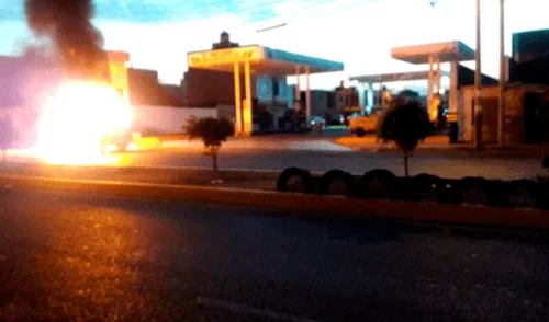 Propietario de la unidad denuncio el atentado en la comisaría. Propietario de la unidad denuncio el atentado en la comisaría.