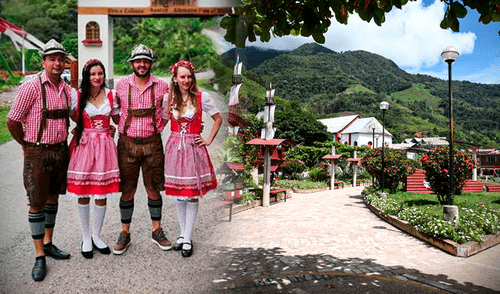 El pueblo de Pozuzo se encuentra ubicado en la región de Pasco