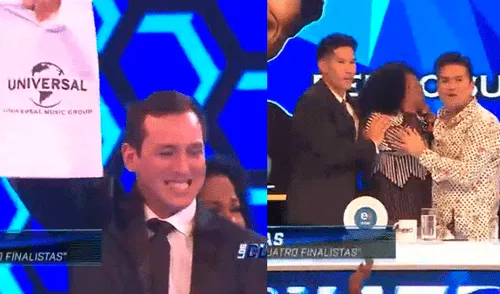 Javier Arias ganó ‘Los 4 finalistas’ y tiene contrato con Universal Music [VIDEO]