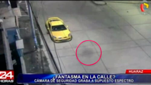 Áncash: cámaras registran presunto 'fantasma' [VIDEO]