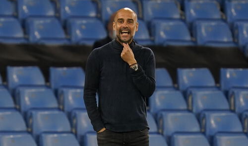 Guardiola ganó dos Champions League dirigiendo al Barcelona. Foto: AFP