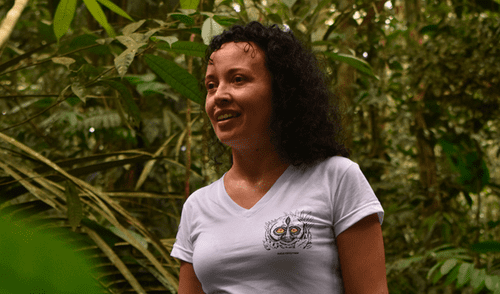 La ecologista Ángela Maldonado forma parte de los nueve ganadores de los Premios National Geographic 2020. Foto: Civil Rights Defenders