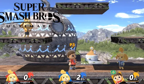YouTube: usuario reporta bloqueo de Super Smash Bros. Ultimate por glitch de Canela y Aldeano