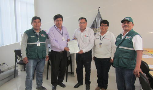 Senasa entregó la certificación a planta procesadora de alimentos en Tacna.