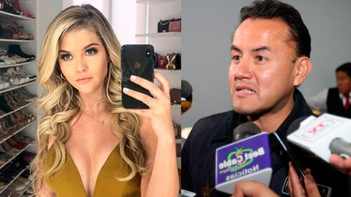 Brunella Horna y Richard Acuña