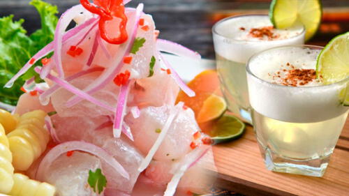 Ceviche y Pisco Sour Ceviche y Pisco Sour