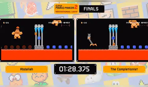 ¿Esports de Mario? Super Mario Maker 2 celebró su primera competencia con una frenética final [VIDEO]
