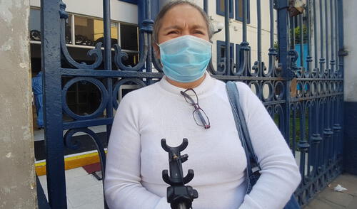 Madre pide que se investigue a profundidad el caso de su hija. Foto: Grace Mora / URPI Trafico de terrenos