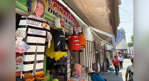 Arequipa. Muñecos de Keiko Fujimori y Chavarry entre los más comprados.