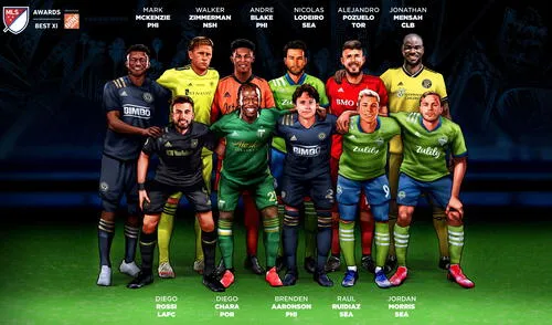 Raúl Ruidíaz figura en el equipo ideal de la temporada de la MLS
