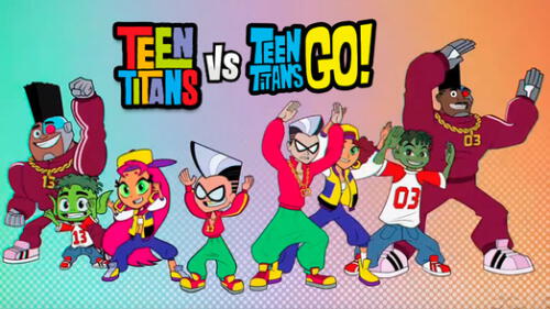 Teen Titans vs Teen Titans Go