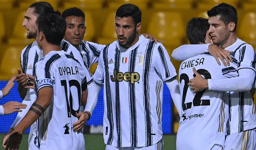 Morata abrió el marcador para la Juventus. Foto: AFP