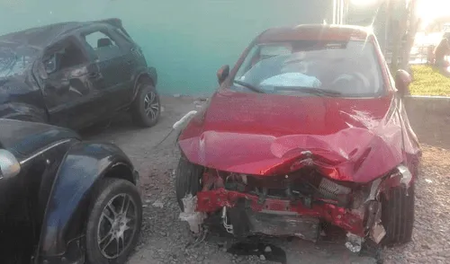 Familia salva de morir en accidente de tránsito en Talara