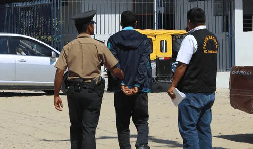 Sujeto quedó en calidad de detenido.