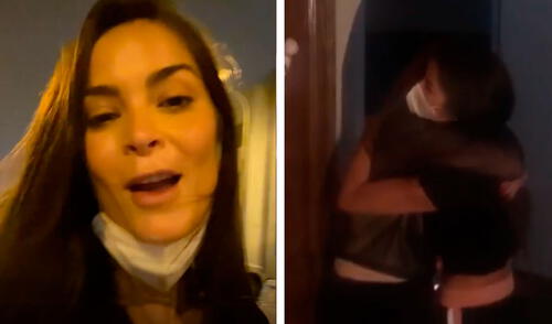 Laura Spoya regresó a Perú por tres días para reencontrarse con su familia y emprender un proyecto. Foto: Instagram