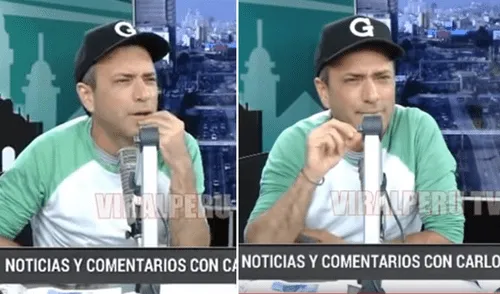 Carlos Galdós recibe insulto por atacar a Alan García durante programa en vivo [VIDEO]