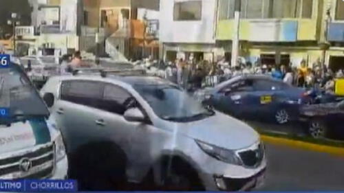 Chorrillos: Policía frustró asalto tras balacera en la avenida Huaylas [VIDEO] 
