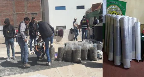El boliviano Juan Gabriel Arce Gilmet sería investigado por el delito de tráfico ilícito de drogas. droga juliaca lima fardos de tela
