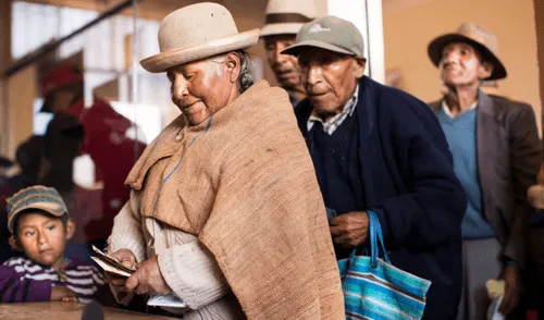 Pensión 65: programa ejecutó el 99.9 % de su presupuesto en 2017 Pensión 65: programa ejecutó el 99.9 % de su presupuesto en 2017