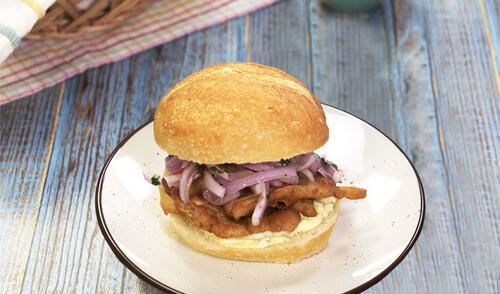 Receta de pan con pejerrey. Buenazo!