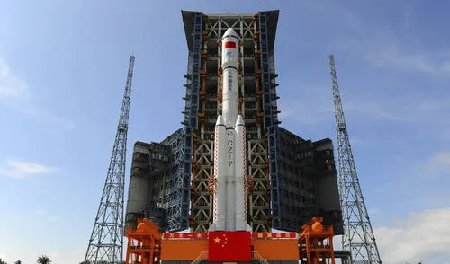  China lanza su primera nave espacial de carga no tripulada Tianzhou 1