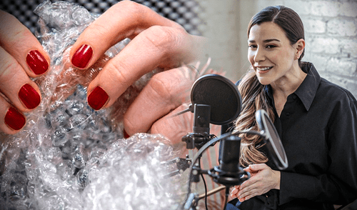 Los videos de Respuesta Meridiana Sensorial Autónoma (ASMR) han tomado protagonismo en los últimos años. Foto: Pexels / composición de Gerson Cardoso / La República Los videos de Respuesta Meridiana Sensorial Autónoma (ASMR) han tomado protagonismo en los últimos años. Foto: Pexels / composición de Gerson Cardoso / La República