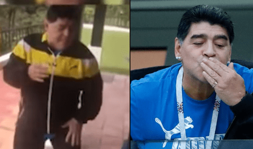 En Facebook: Maradona se mueve al ritmo de una cumbia que lo viraliza en las redes [VIDEO]