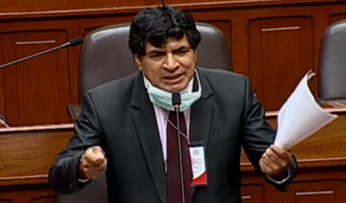 Wilmer Bajonero, congresista por Huánuco. Wilmer Bajonero, congresista por Huánuco.