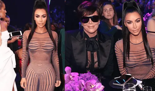 People's Choice Awards: Kim Kardashian y Kris Jenner fueron el centro de atención en la alfombra roja [FOTOS y VIDEO]
