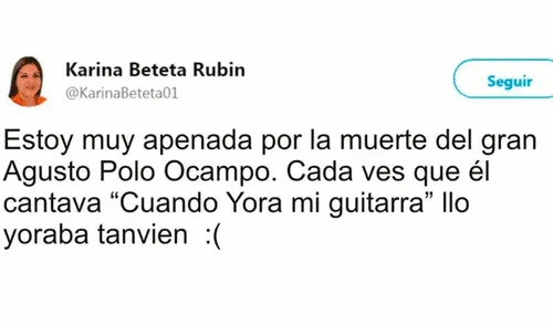 Vía Facebook: Karina Beteta critica falso tuit, pero termina cometiendo errores ortográficos
