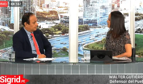 Sigrid.pe: Entrevista a Walter Gutiérrez, defensor del Pueblo