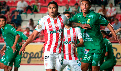 Leon venció 2-0 a Necaxa y accedió a los cuartos de final de la Copa MX [RESUMEN] 