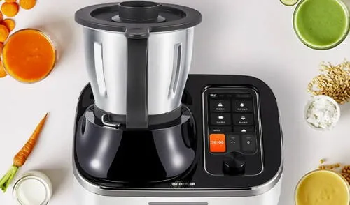 Así luce el nuevo robot de cocina de Xiaomi. Foto: Topes De Gama Conoce al OCooker, el nuevo robot de cocina de Xiaomi