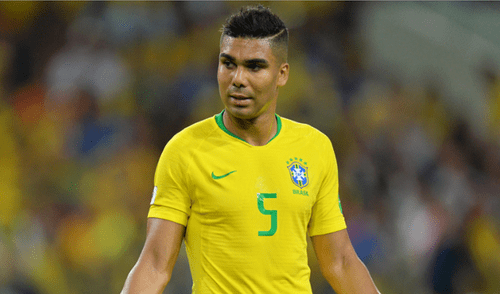 Casemiro no estará presente en la fecha triple de octubre con Brasil. Foto: AFP