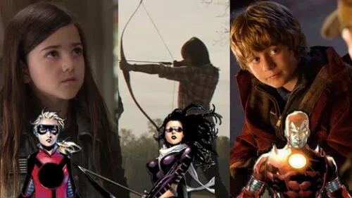 Miles de fanáticos esperan con ansias las películas de Young Avengers. Foto:composición/Marvel