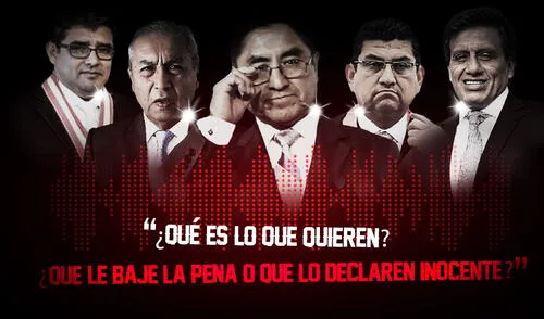 Los Cuellos Blancos fueron descubiertos en el 2018 luego de haber sido interceptados vía telefónica. Foto: composición La República.