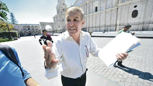 Marcos Hinojosa fue gerente de Seguridad Ciudadana entre el 2015 y el 2018, durante el periodo del alcalde Alfredo Zegarra. Foto: Archivo La República