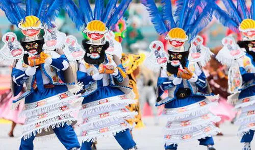 Cada año, cientos de danzarines bailan esta danza en la Candelaria. Foto: La República Cada año, cientos de danzarines bailan esta danza en la Candelaria. Foto: La República