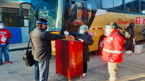 Transporte interprovincial entre provincias con nivel de alerta extremo sigue prohibido a fin de evitar el incremento de contagios en dichas localidades. Foto: Difusión