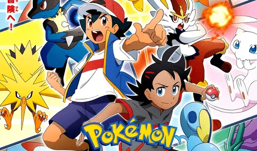 Grandes batallas son las que enfrentan Ash y Go en la región Galar. Foto: Toei Animation